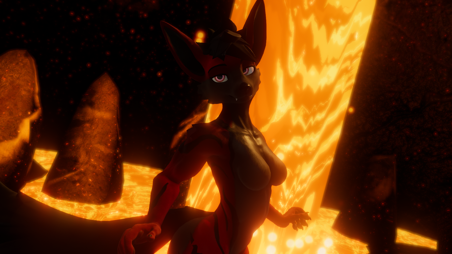 Fire Dog Viwi Texture