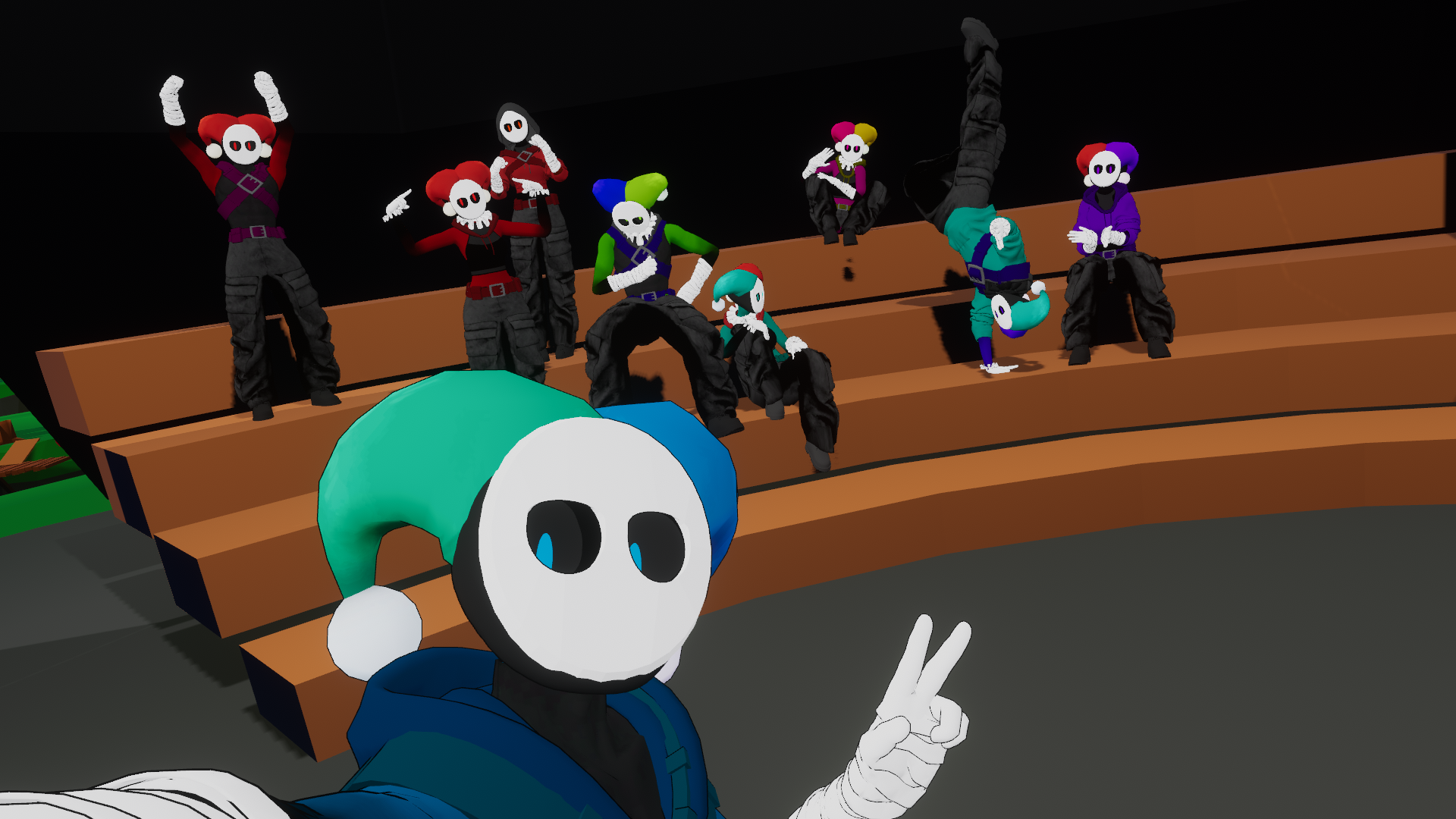 Clown avatar's