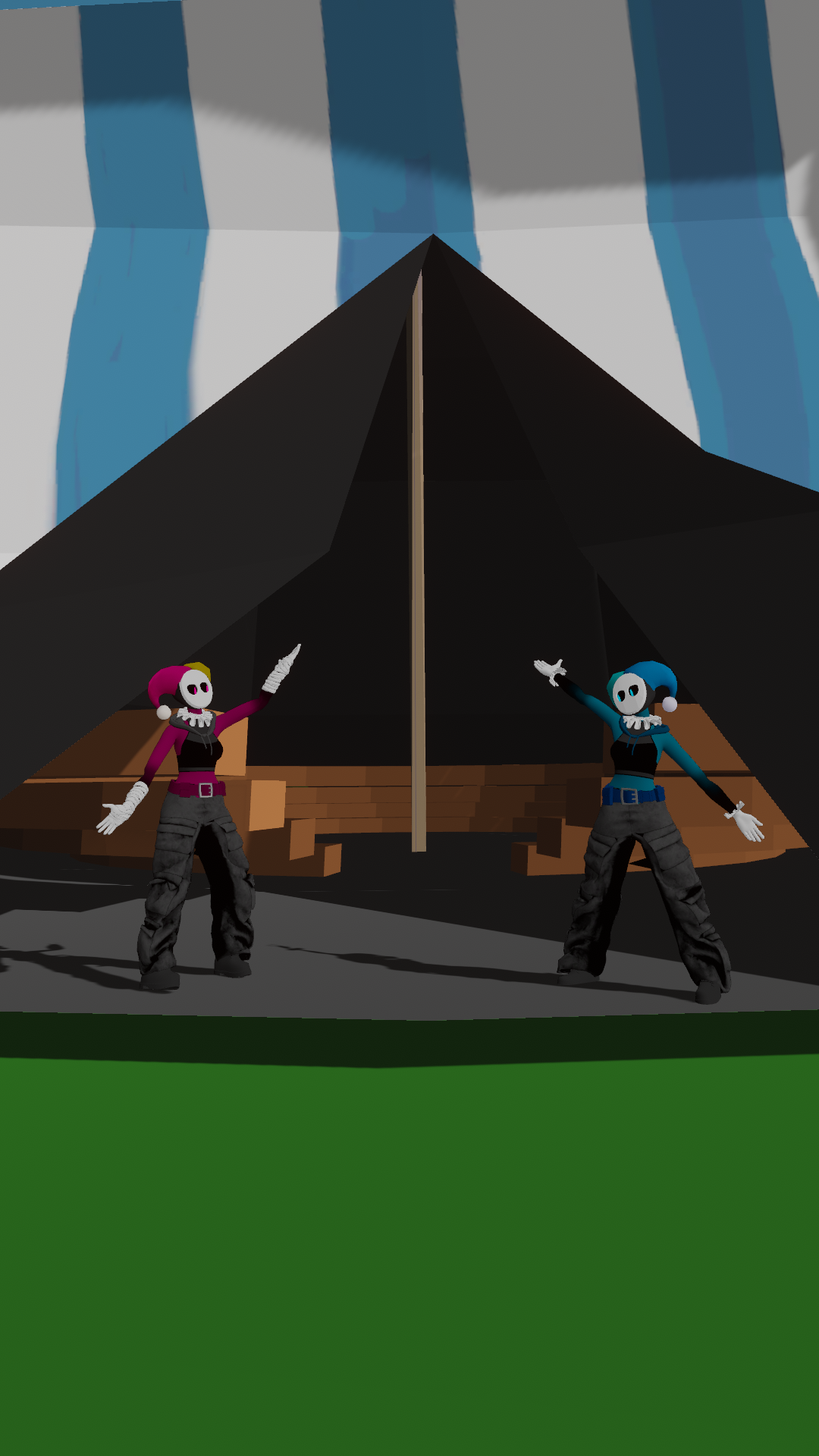 Clown avatar's