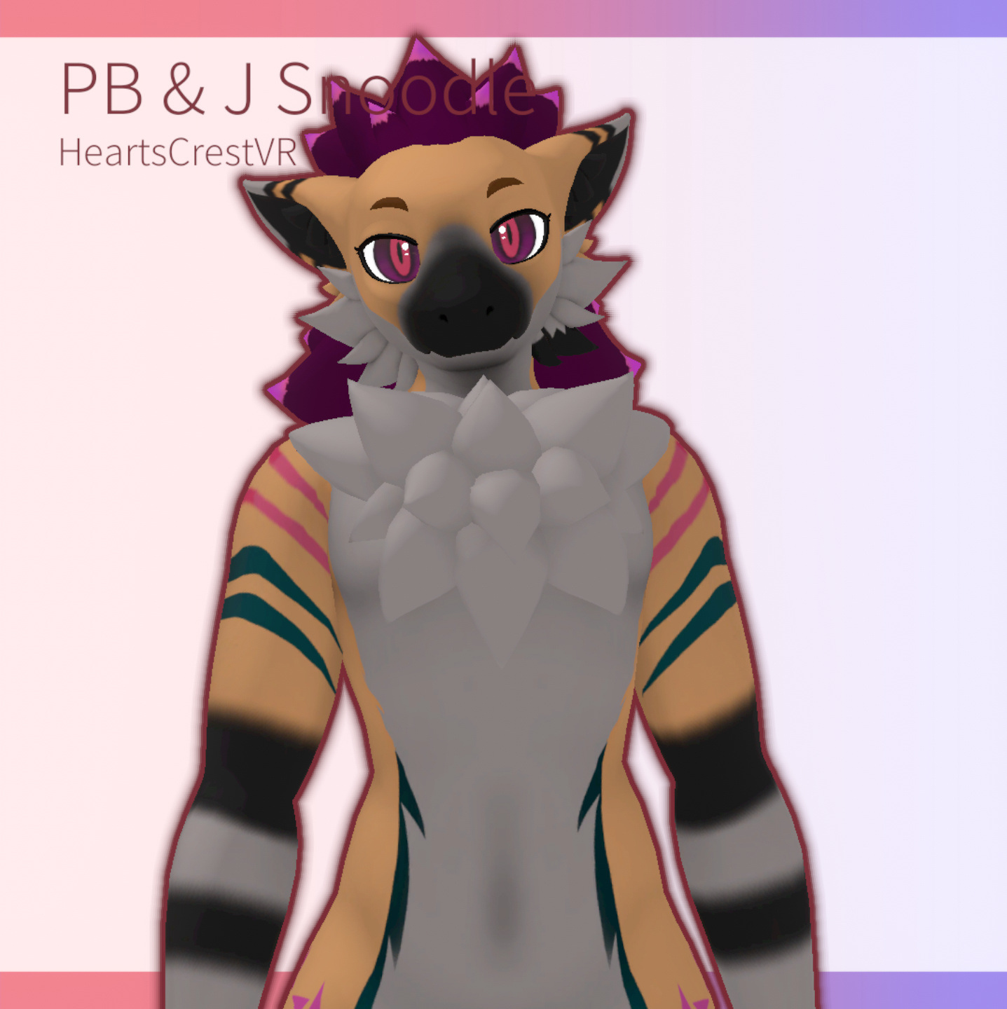 PB & J Snoodle Textures