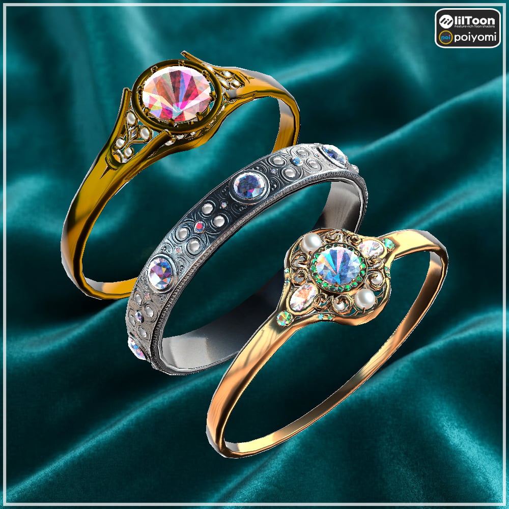 【Cavo's】Richelle Ring(Set of 3)