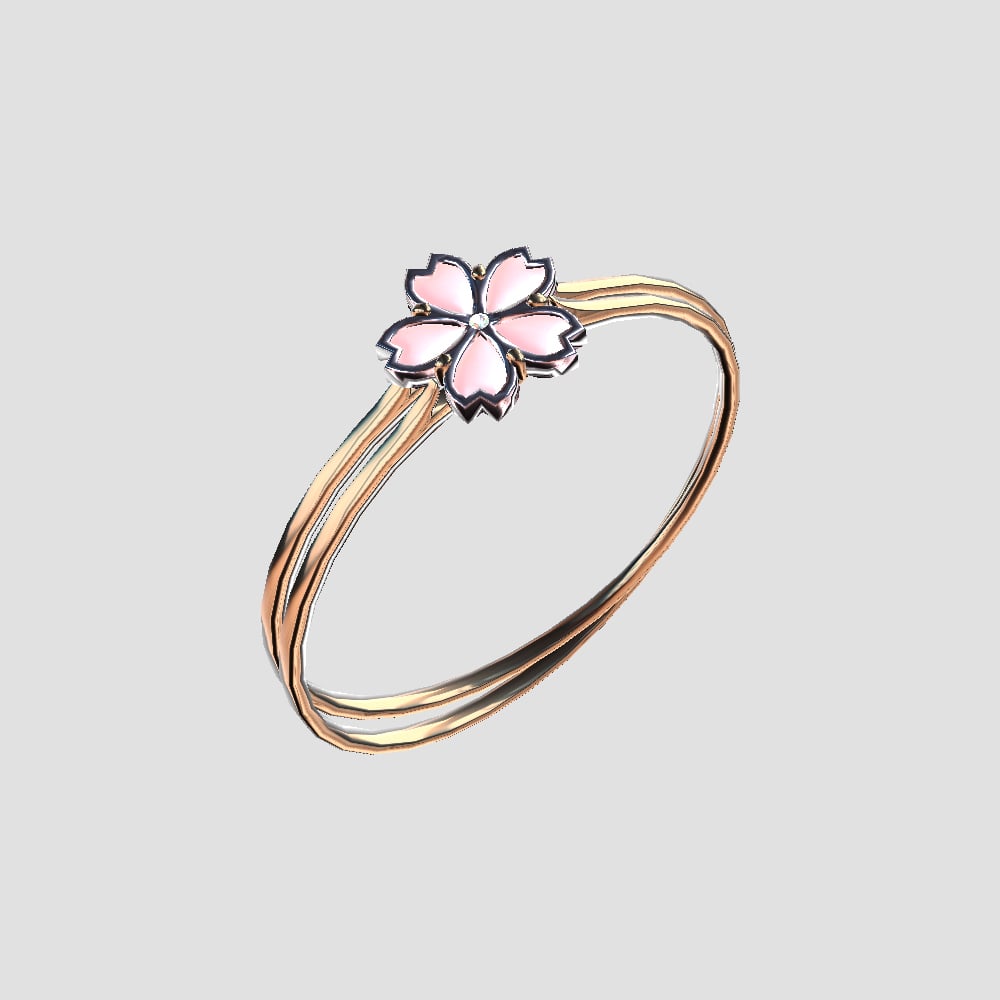 【Cavo's】SAKURA Ring(Set of 3)