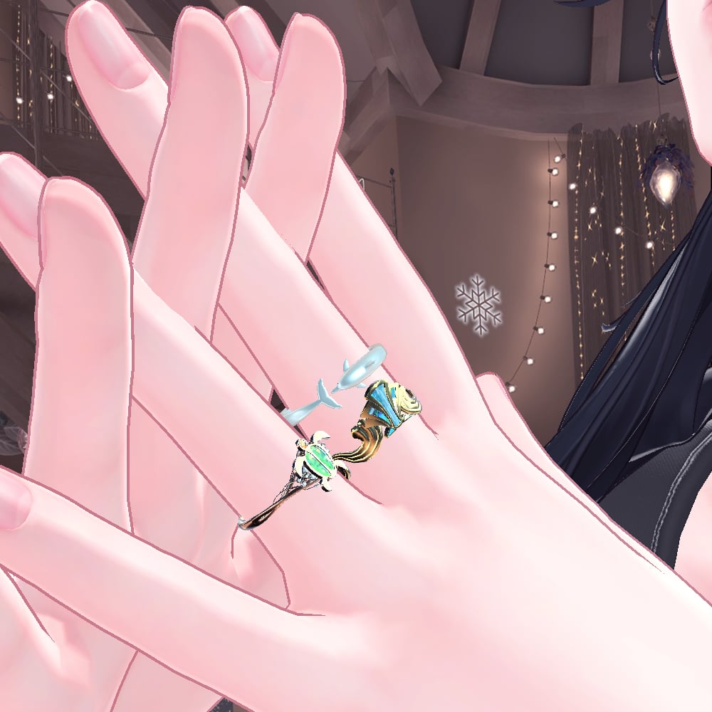 【Cavo's】Sea Creatures Jewelry Set