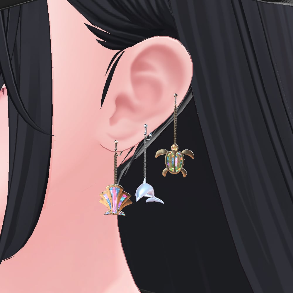 【Cavo's】Sea Creatures Jewelry Set