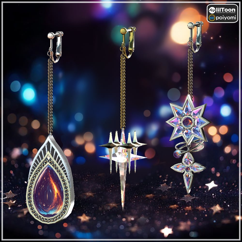 【Cavo's】Astra EarRing(Set of 3)