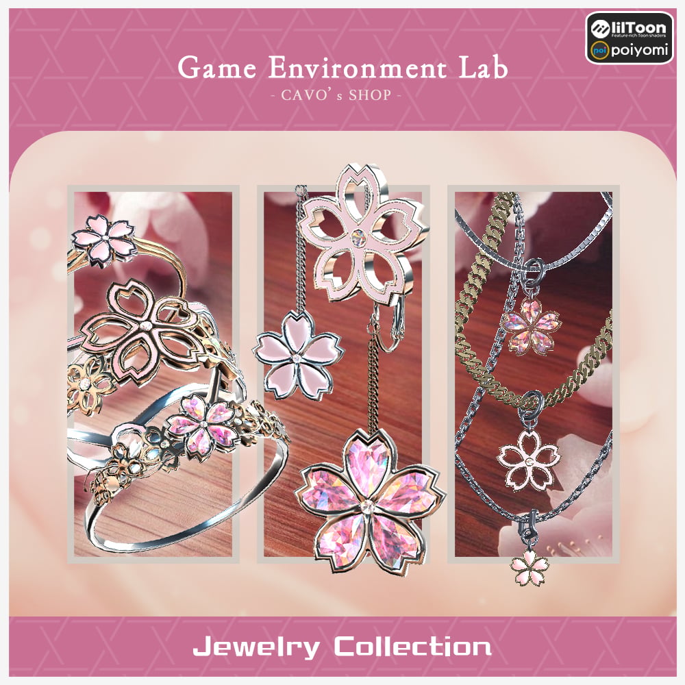 【Cavo's】SAKURA Jewelry Collection