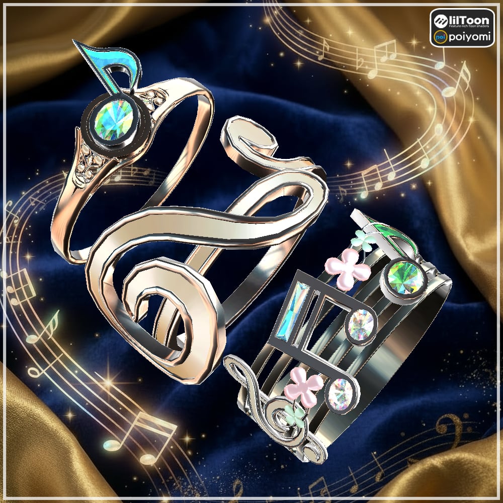 【Cavo's】Harmelle Ring(Set of 3)