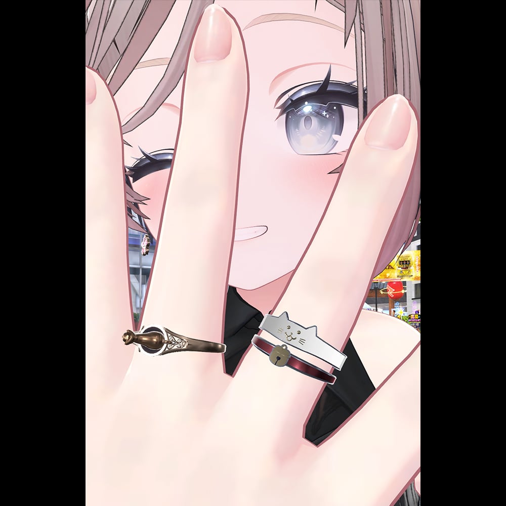 【Cavo's】The CATS Ring(Set of 3)