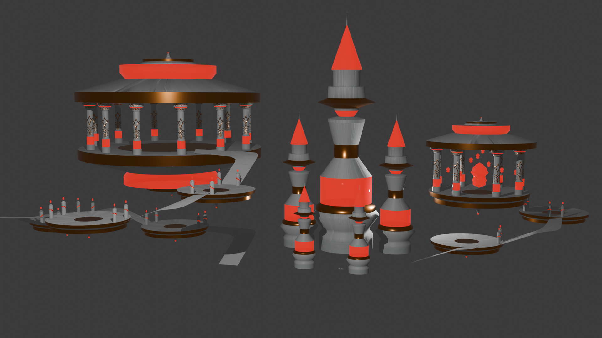 Magic Temple Scene