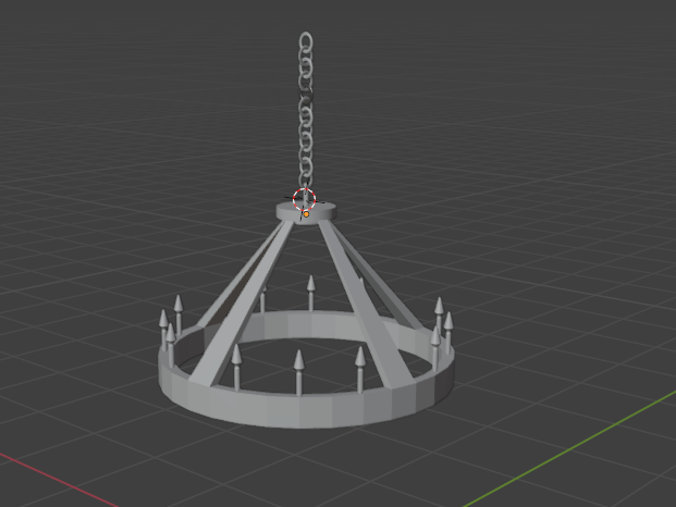 LowPolyChandelier