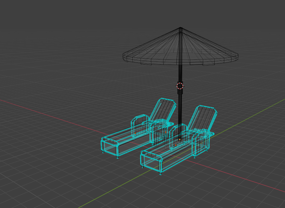 Cozy Pool Chair Set Up