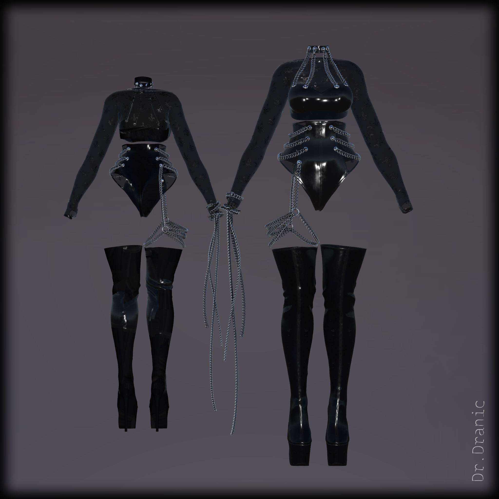 Latex Set for ZinPia E-girl