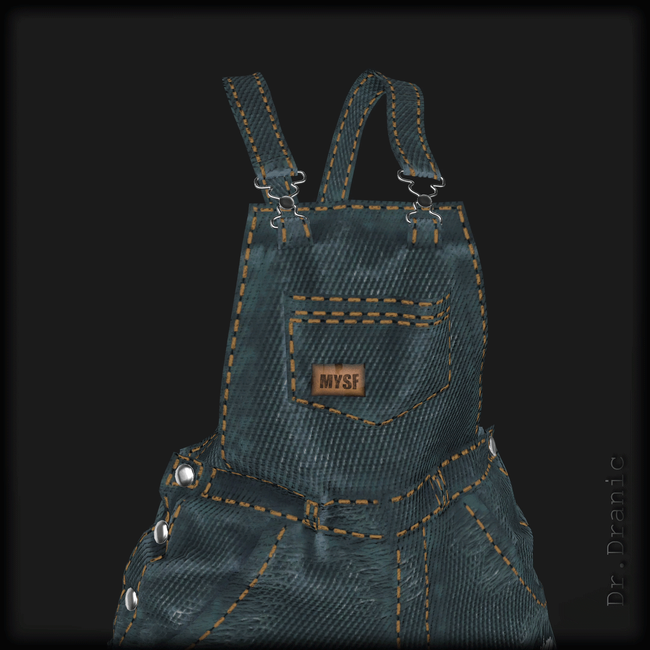 Grunge Octopus Overalls for ZinPia E-girl