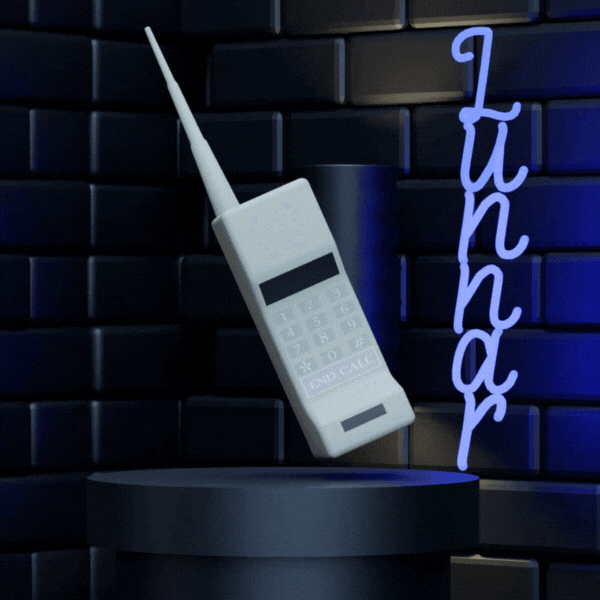 80's Block Phone