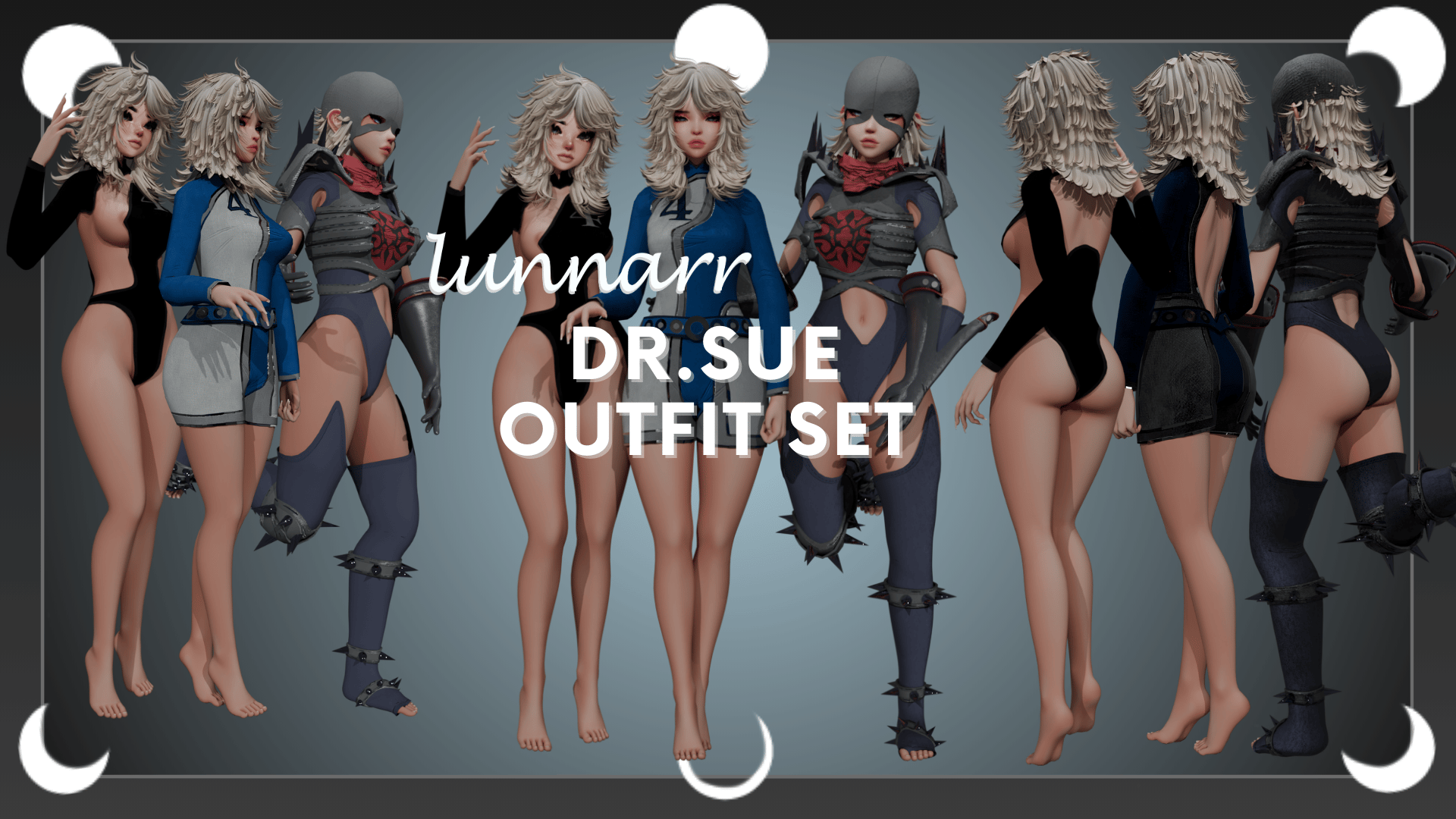 Dr. Sue Storm Outfit Set