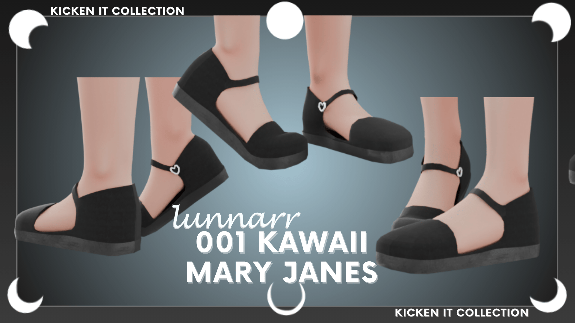 001 Kawaii Mary Janes