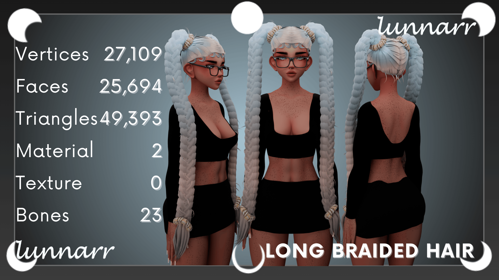 Long Braided Hair