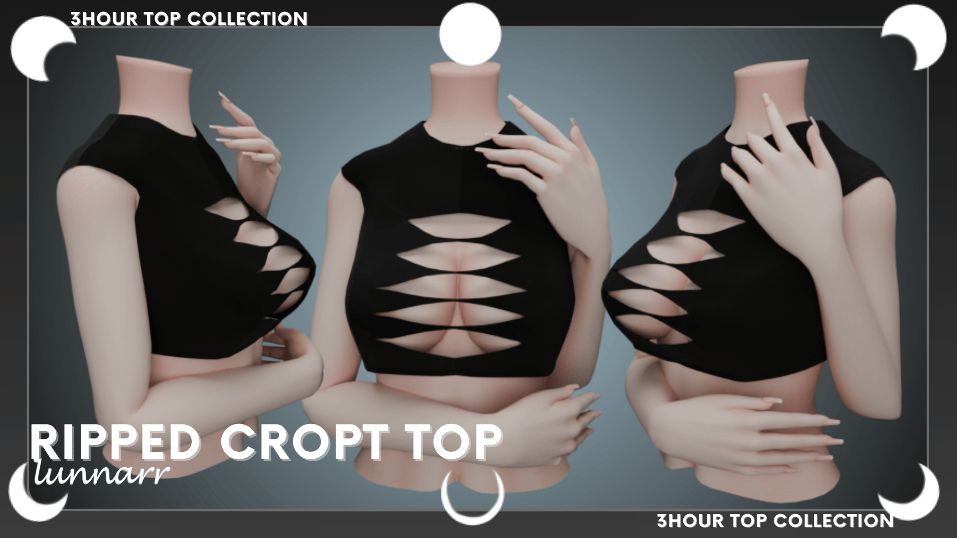 Ripped Cropt Top
