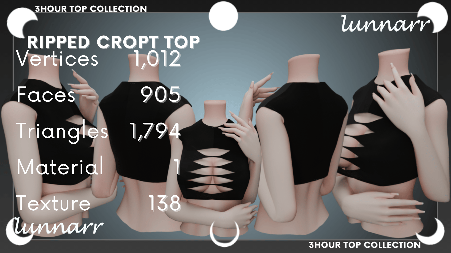 Ripped Cropt Top