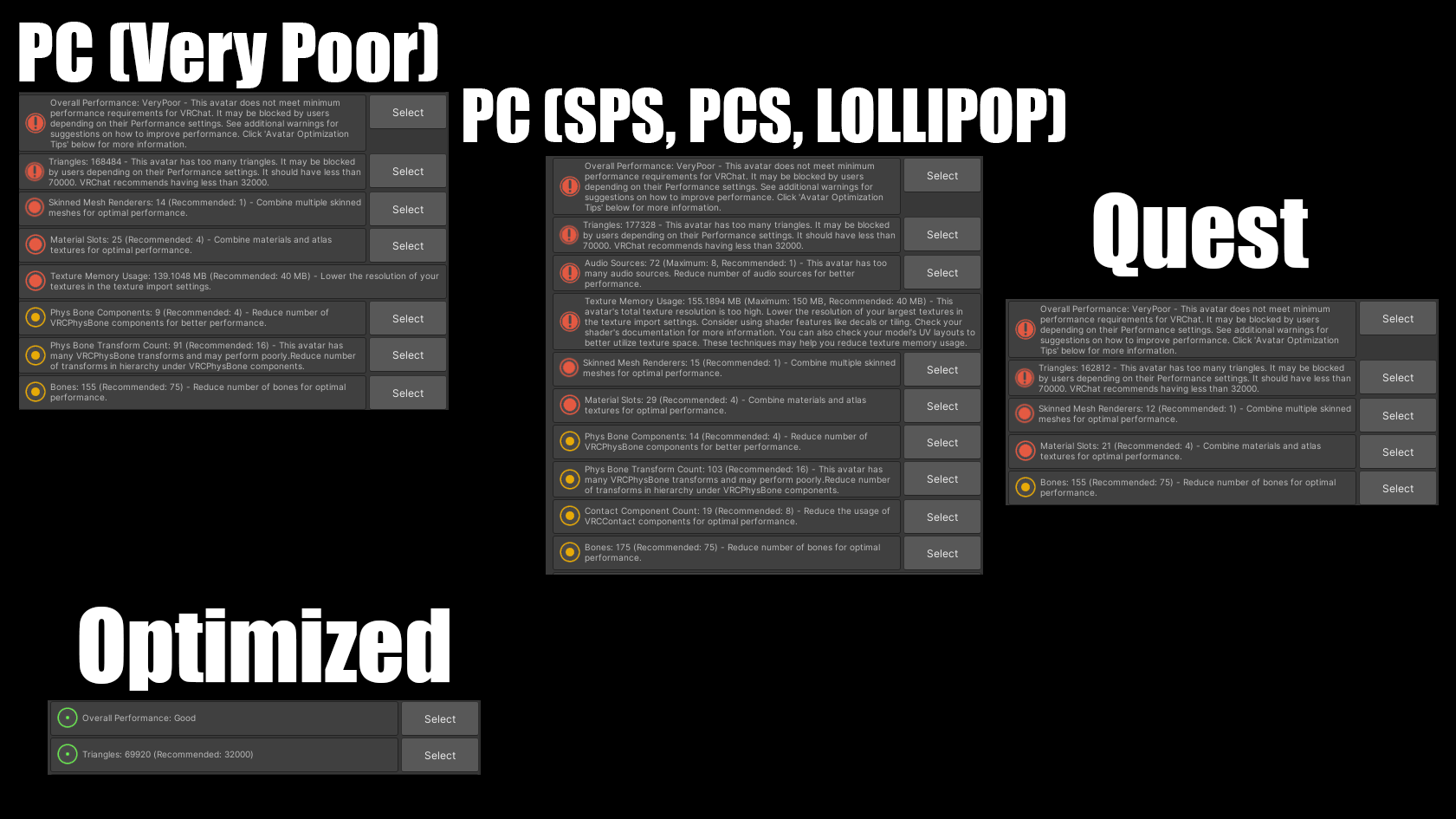 I BITE | SPS + PCS + LOLLIPOP + GOGO | PC, Quest, Green Optimized |