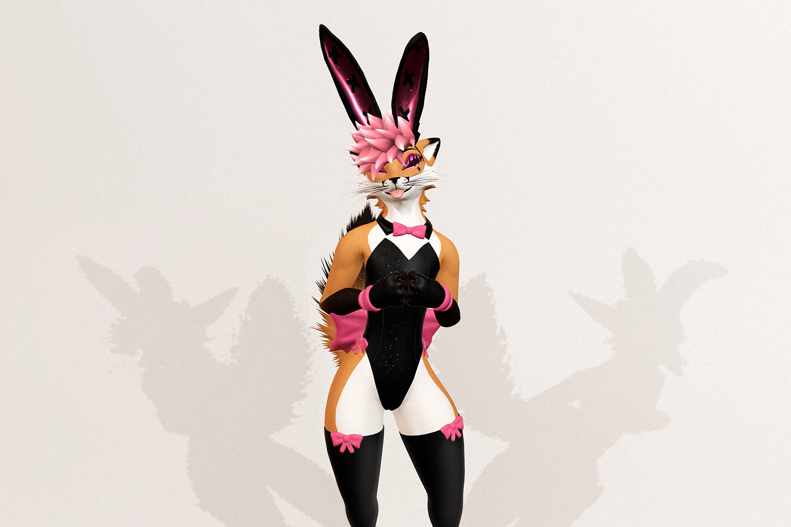 Bunny Ears (ONLY Ears) for Rexouium (VRChat)