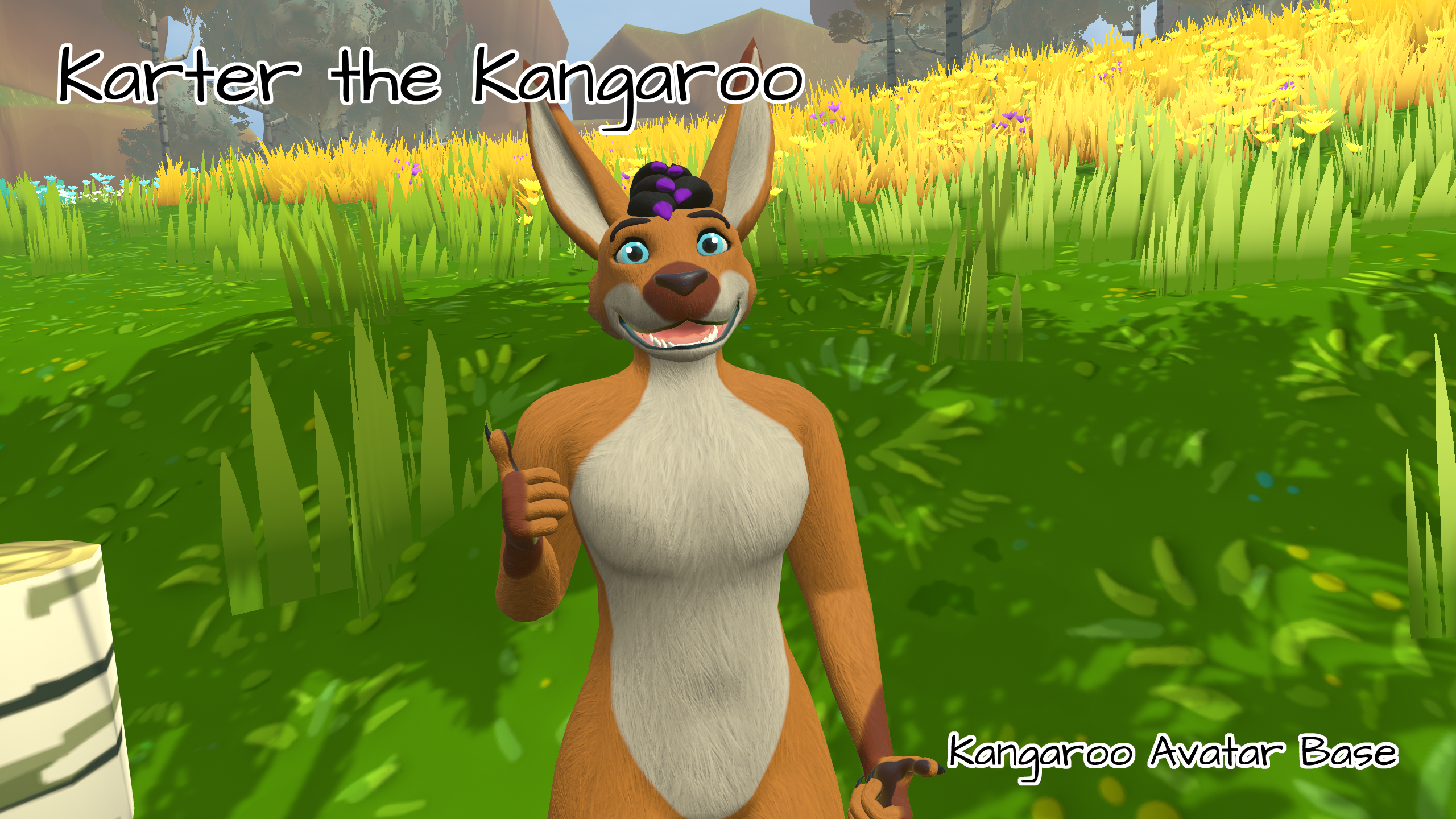 Karter the Kangaroo (VRChat Avatar)