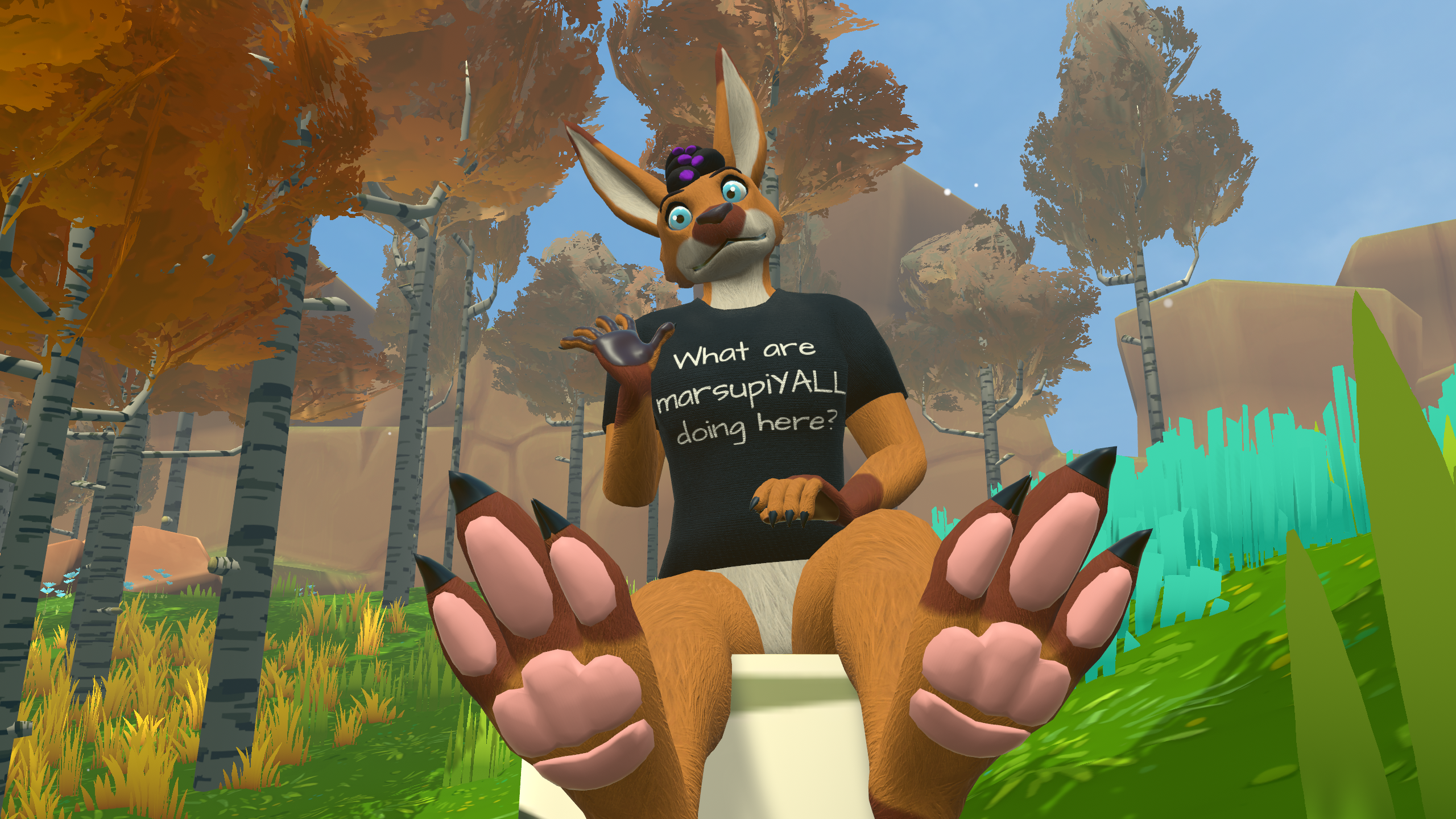 Karter the Kangaroo (VRChat Avatar)