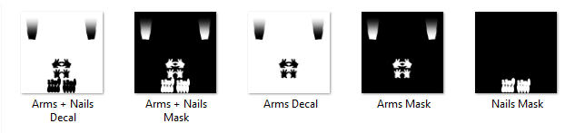 Dark Faded Arms Tattoo Texture - ZinPia Base