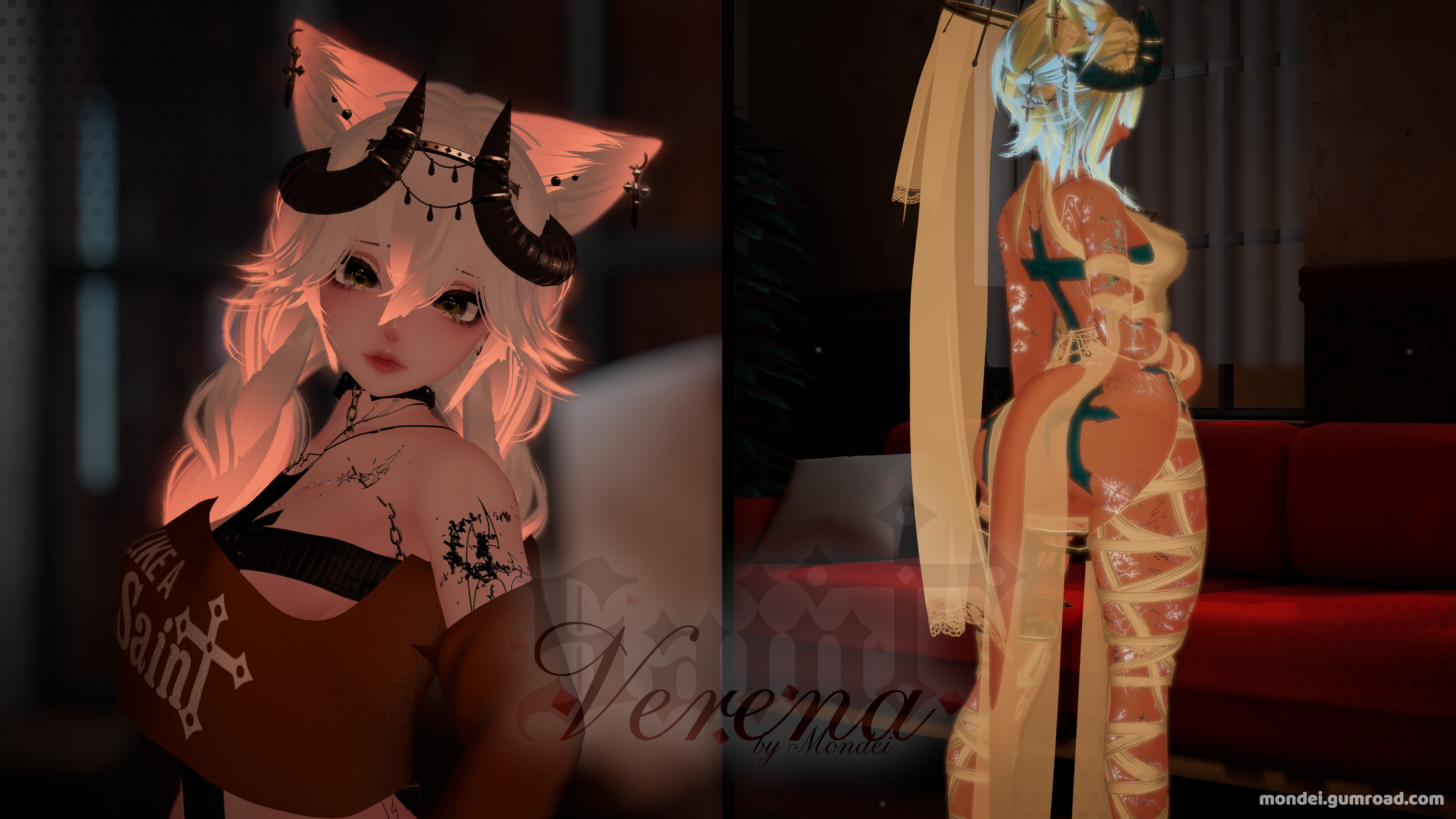 Saint Verena { VRCFT | SPS | PC + Quest | Animated Expressions }