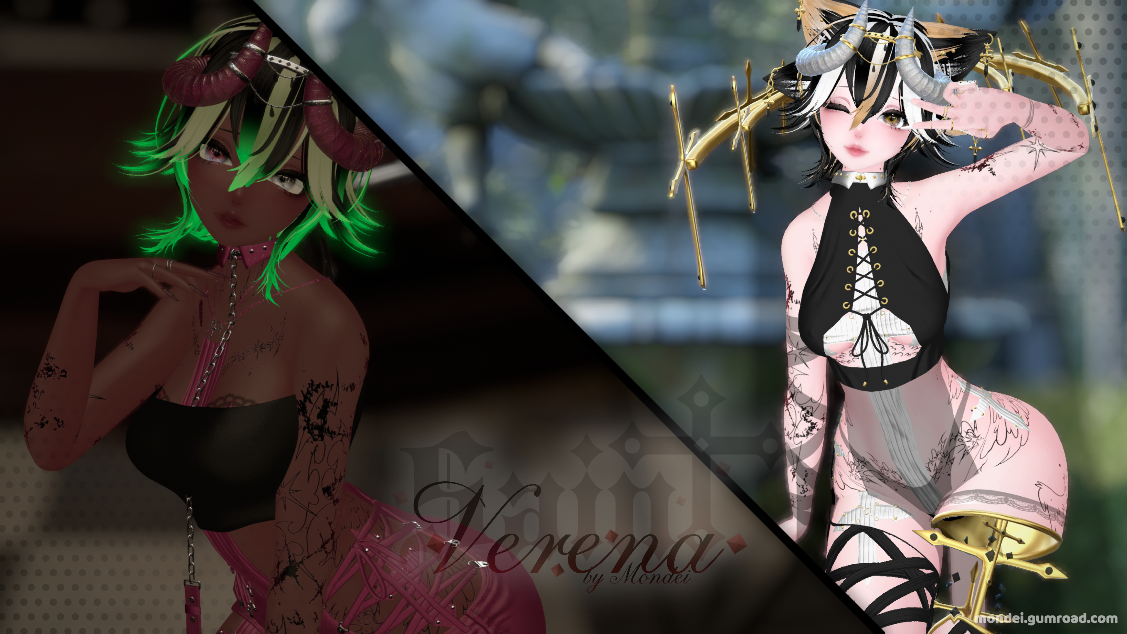 Saint Verena { VRCFT | SPS | PC + Quest | Animated Expressions }