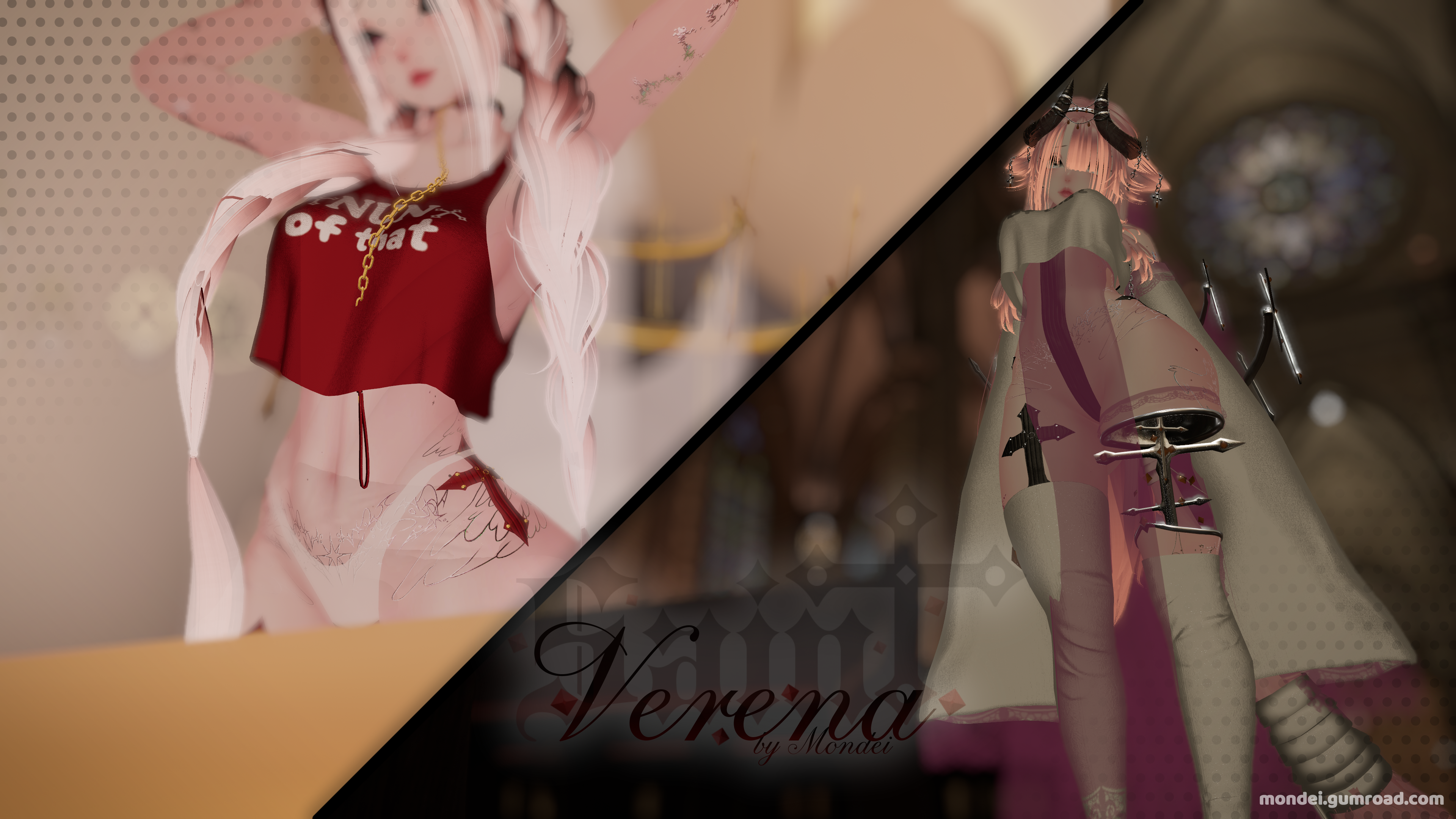 Saint Verena { VRCFT | SPS | PC + Quest | Animated Expressions }