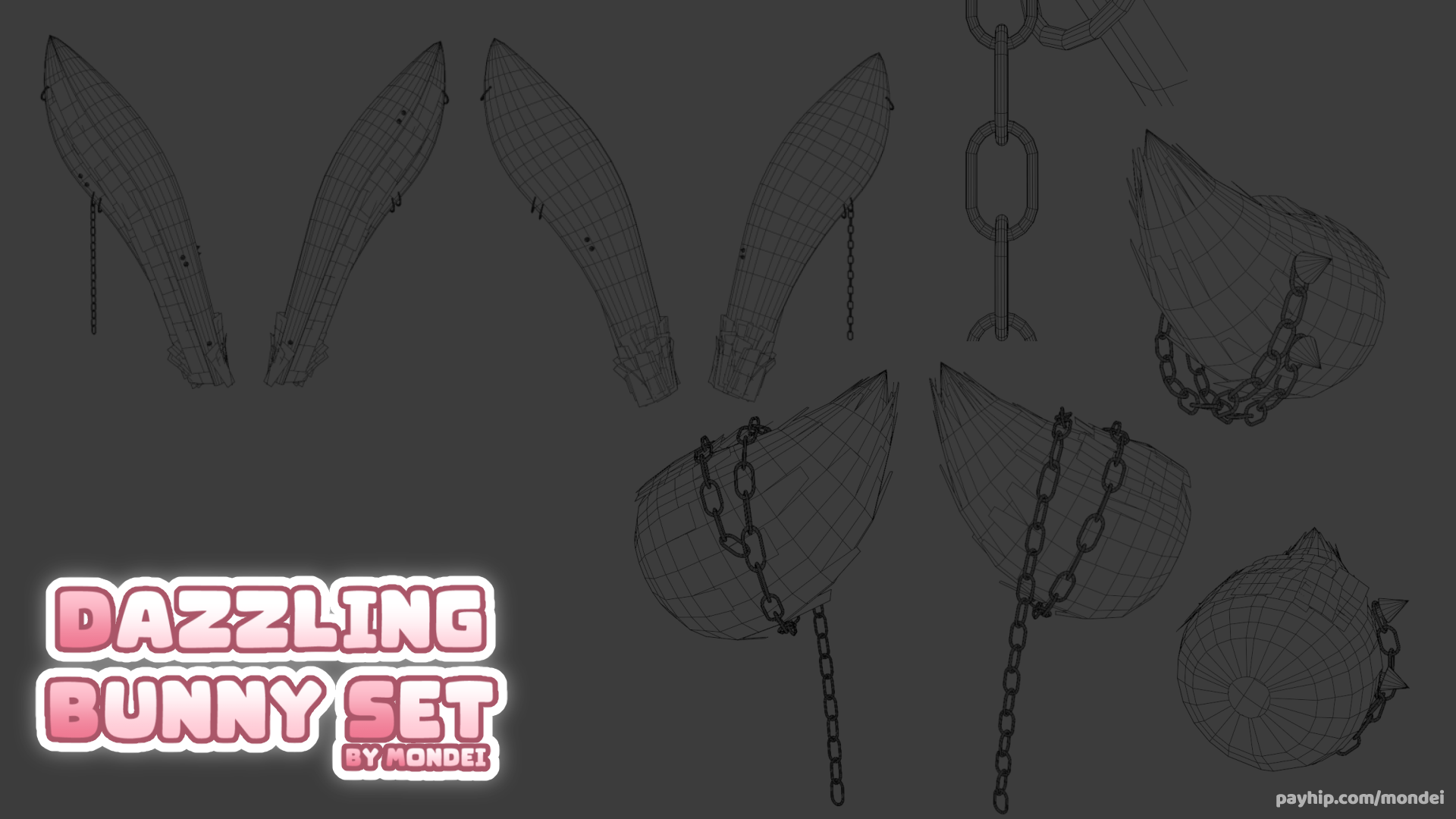 ₓ˚. Dazzling Bunny Set .˚ₓ