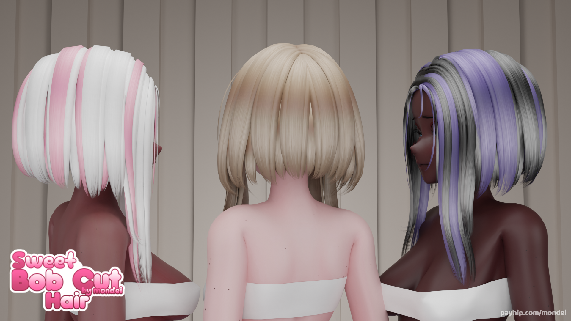 ˖˚₊✧ Sweet Bob Cut Hair ✧₊˚˖