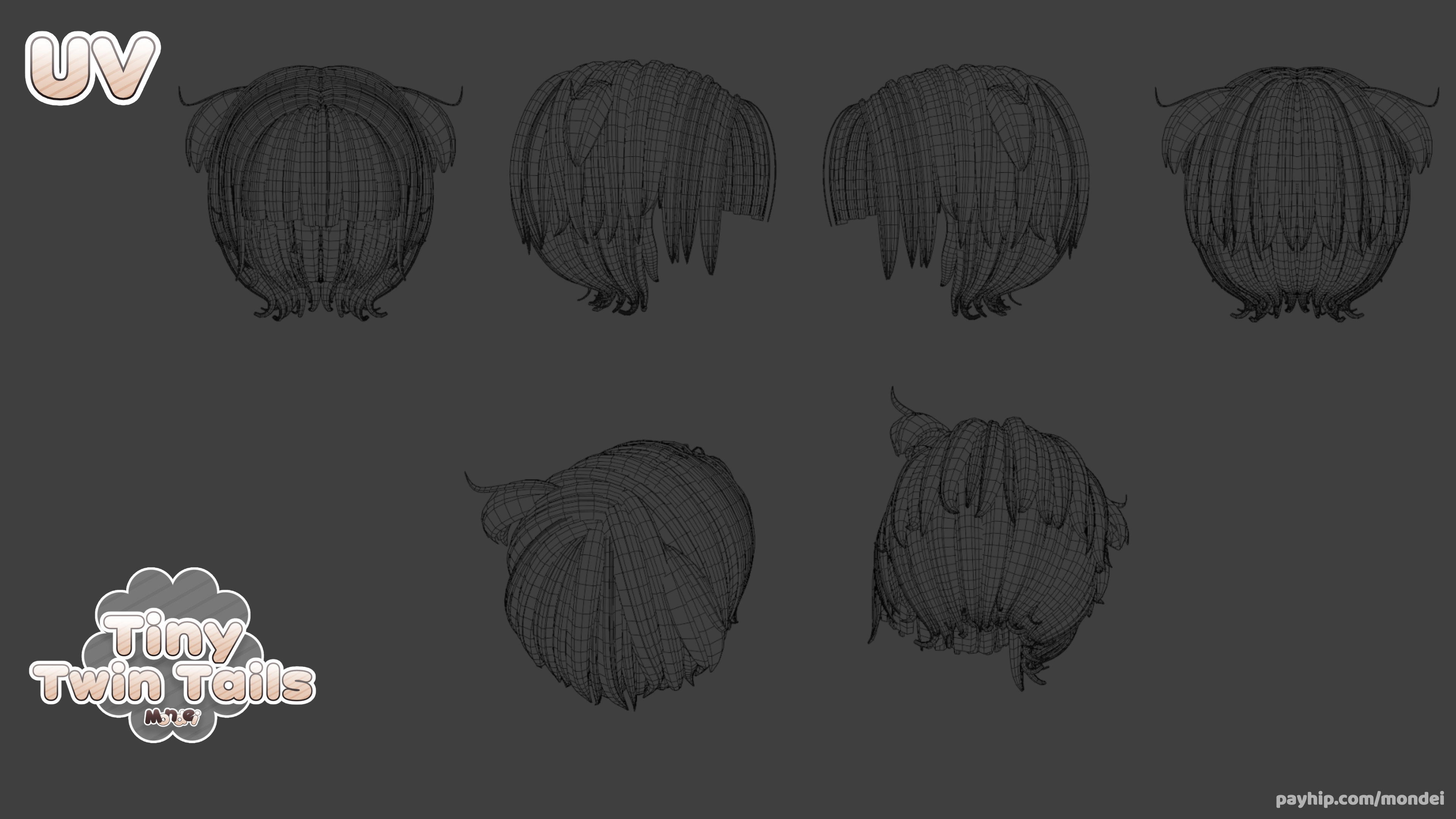 ˖˚₊✧ Tiny Twin Tails - Short Hair ✧₊˚˖