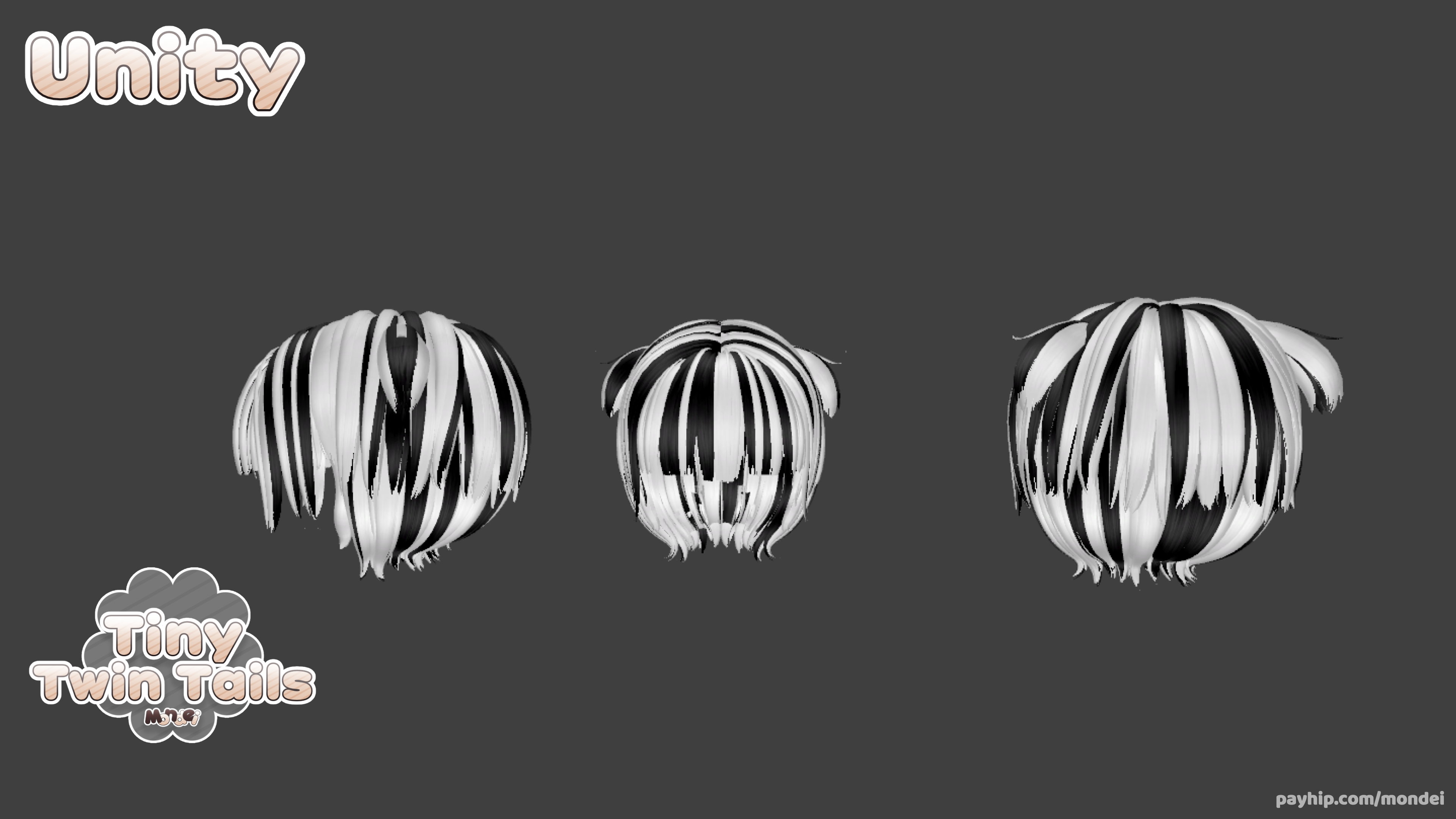 ˖˚₊✧ Tiny Twin Tails - Short Hair ✧₊˚˖