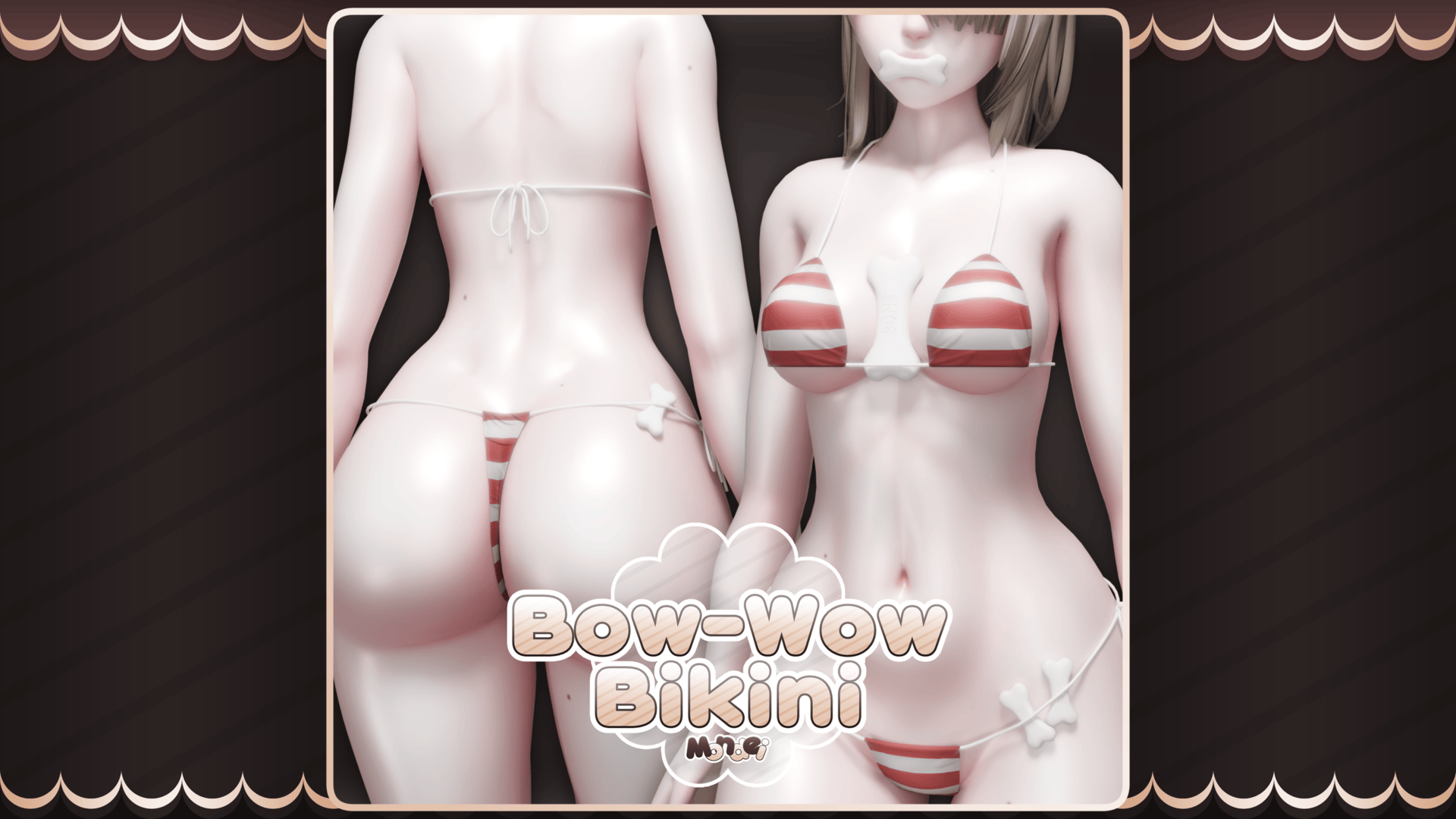 Bow-Wow Bikini Set