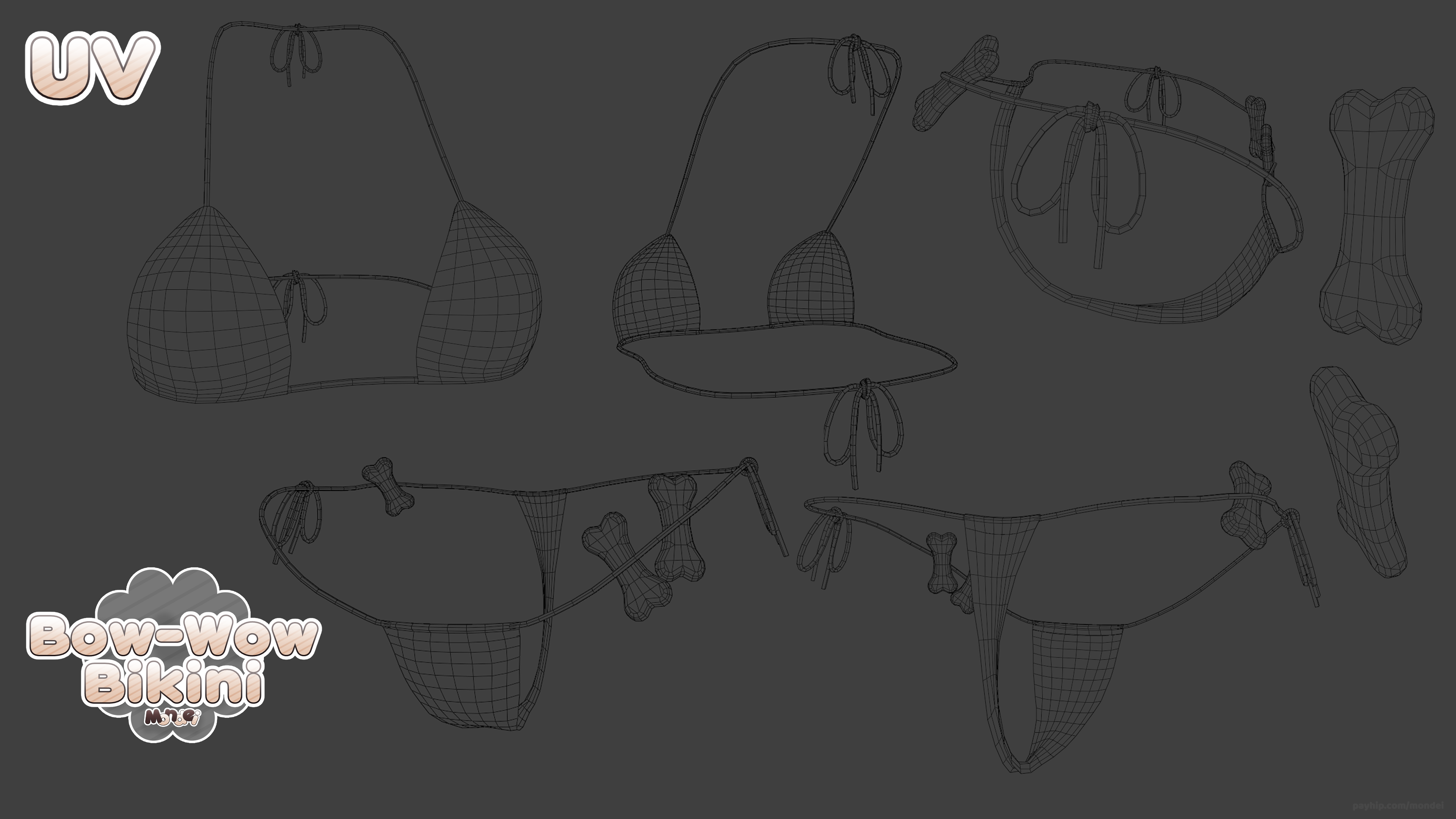 Bow-Wow Bikini Set