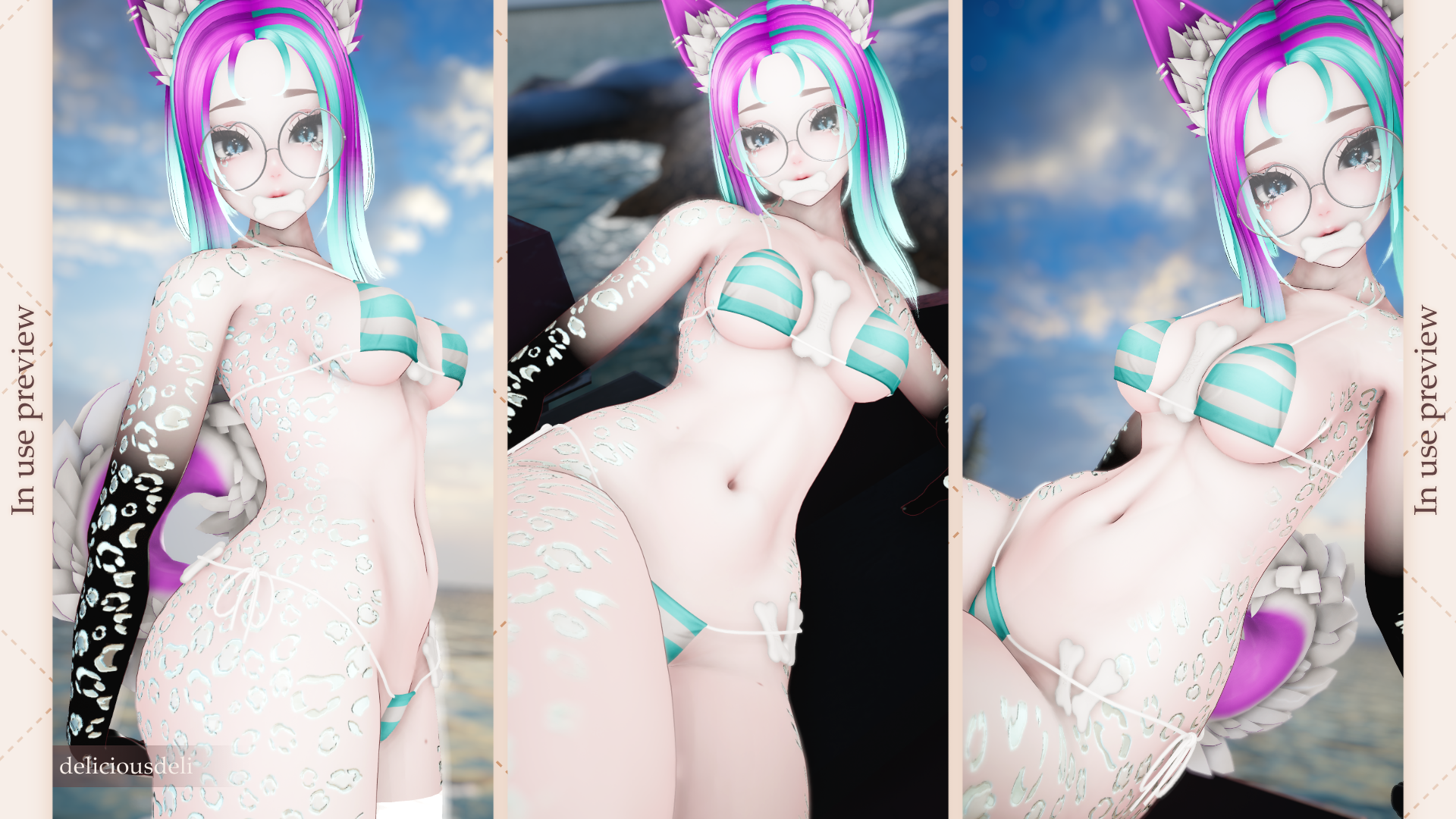 Bow-Wow Bikini Set