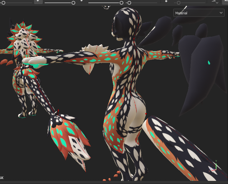 Bearded Vulture Nova Beast Texture
