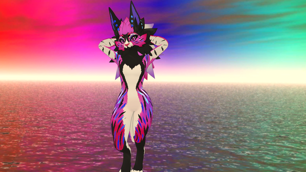 Neon Tiger Nova Beast Texture