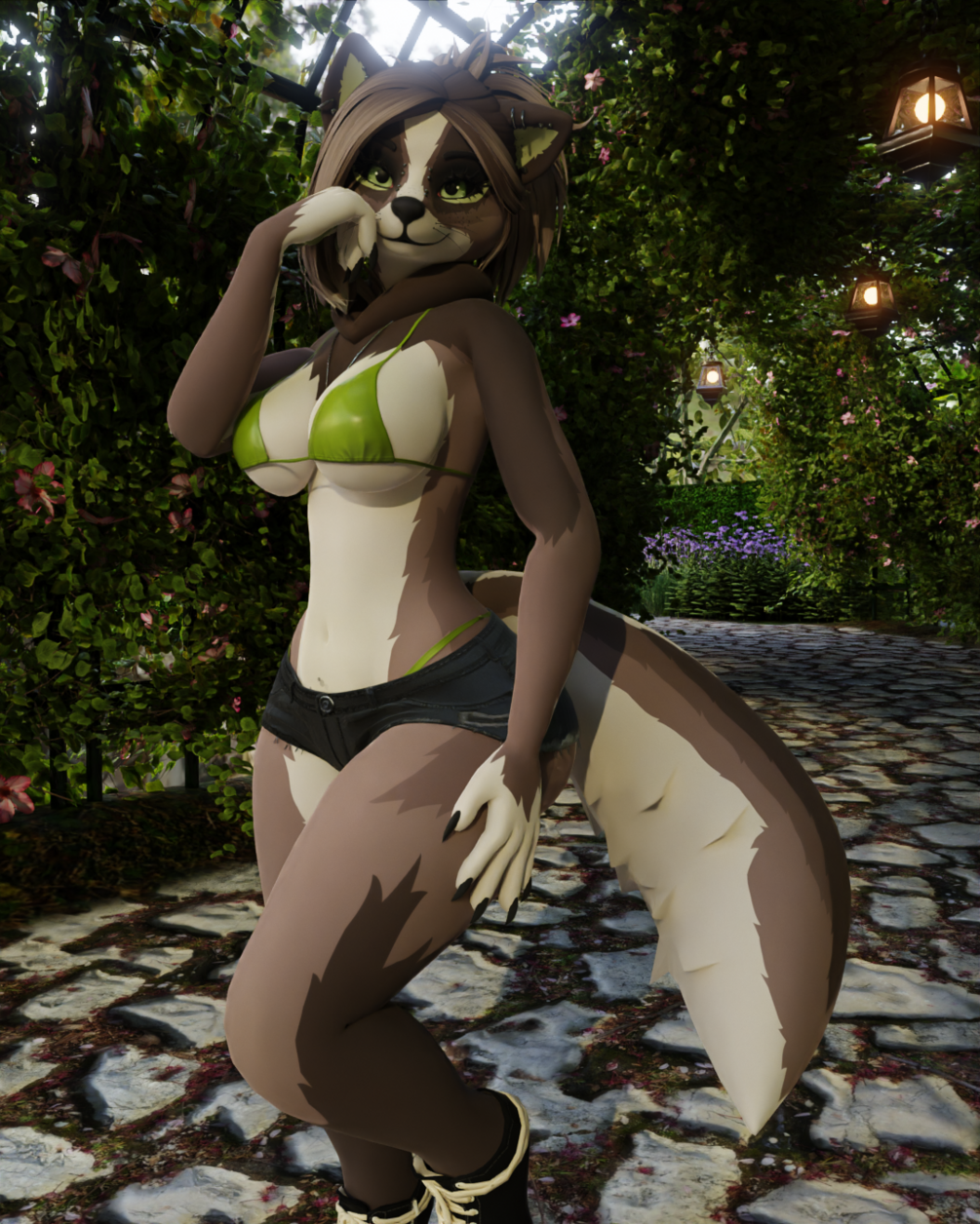 Earthy Badger Texture Meeko