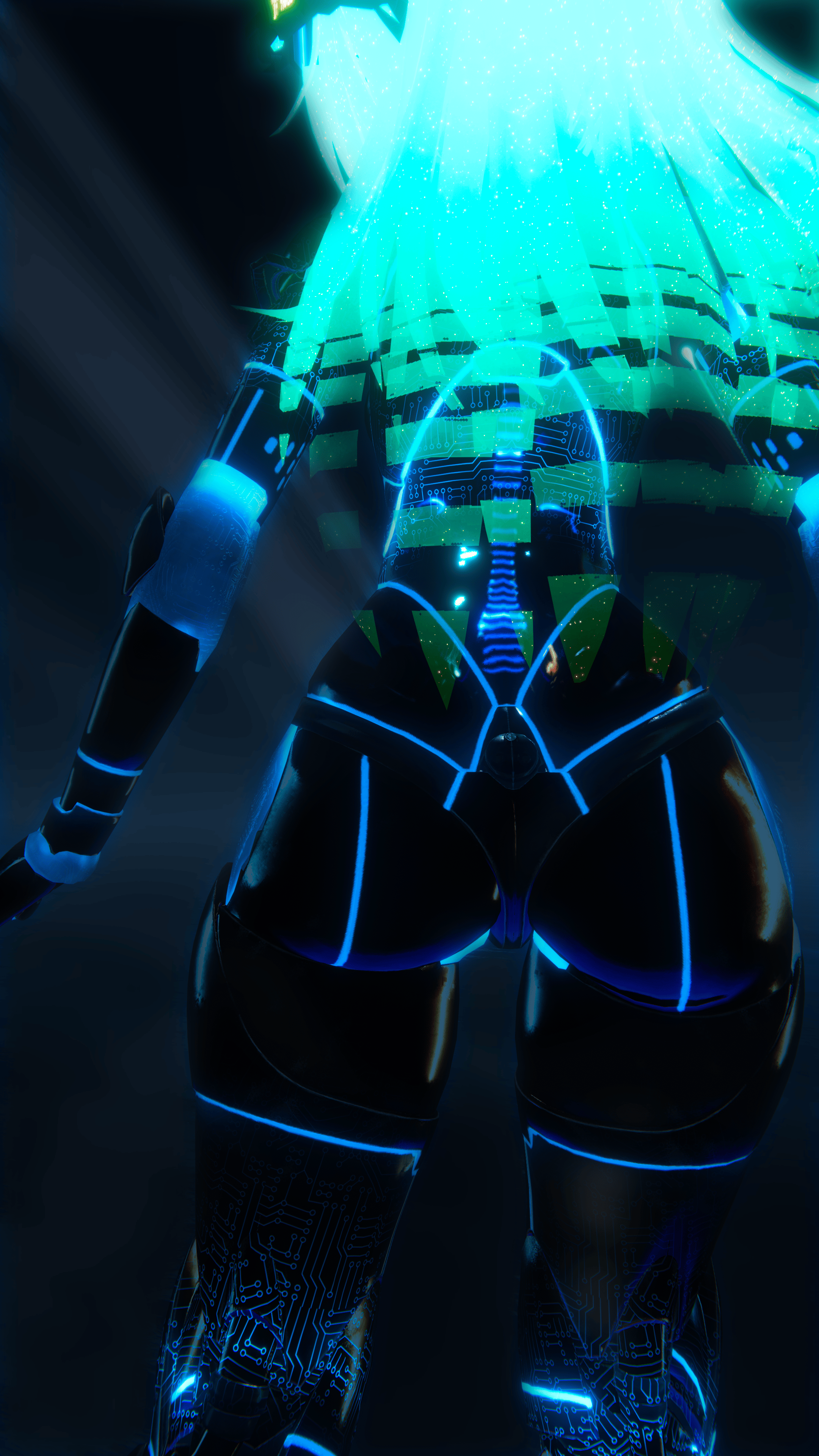 Synthwave Cyberdoll - Runa/Ranu Material and Texture Set