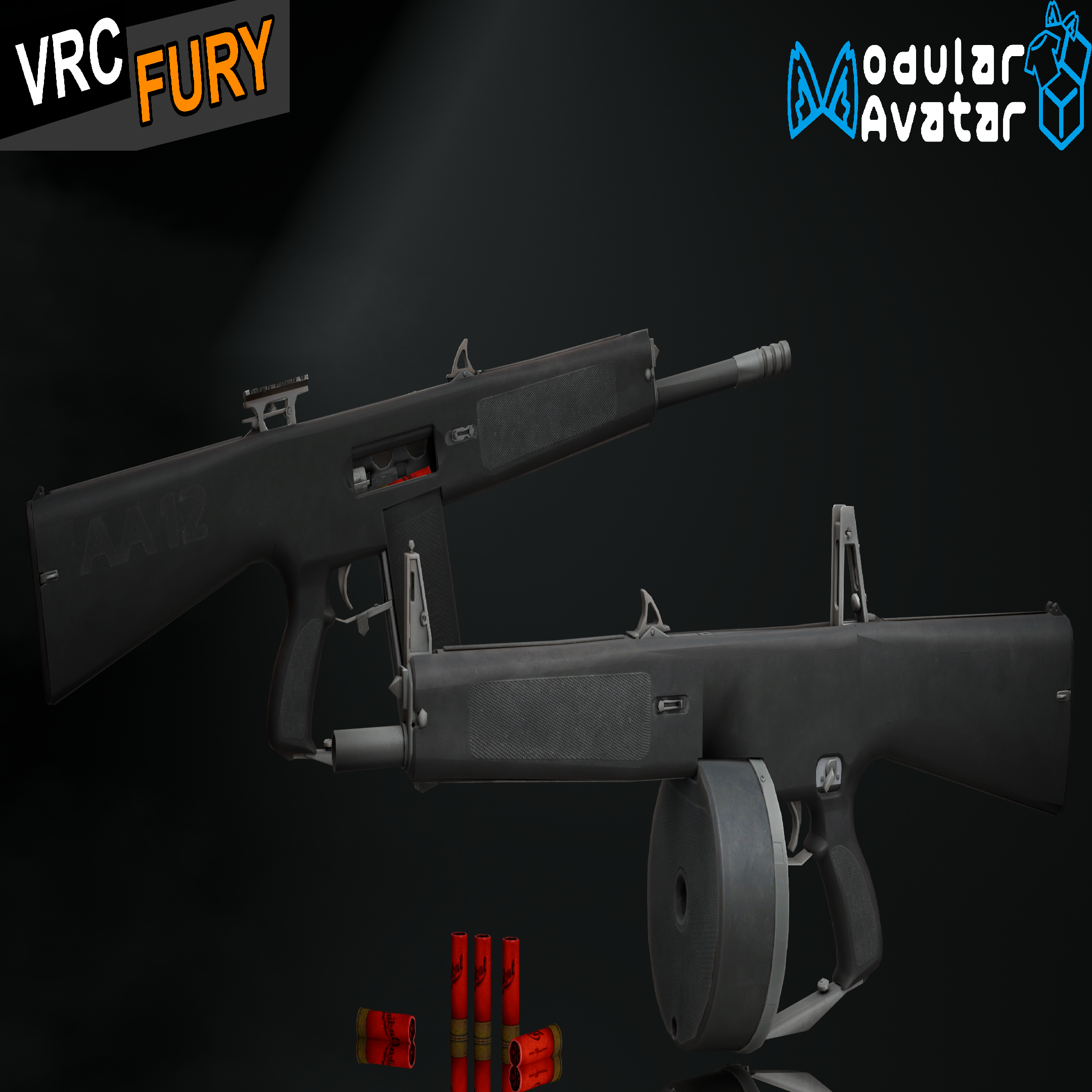 (VRChat) AA-12