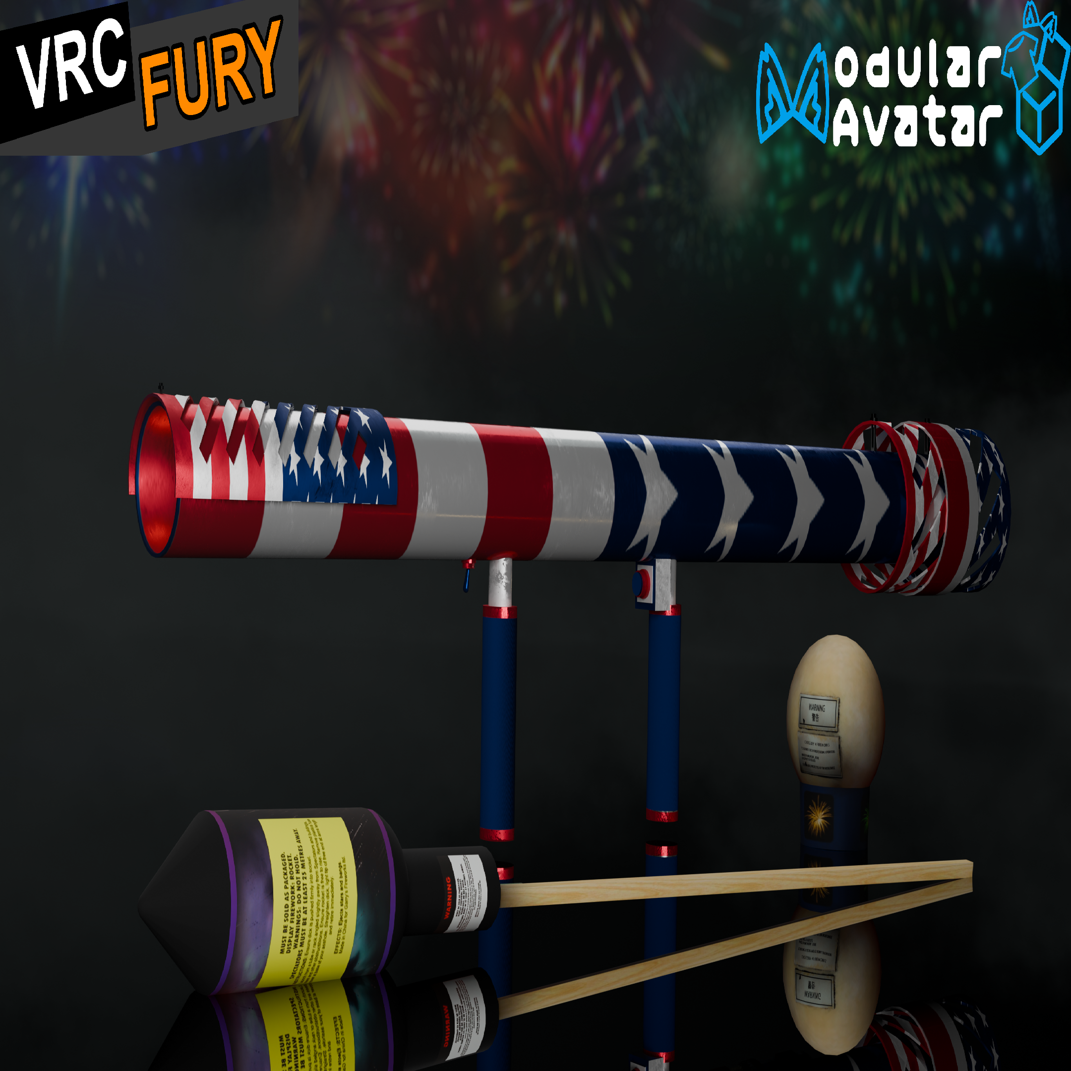 (VRChat) Firework Launcher