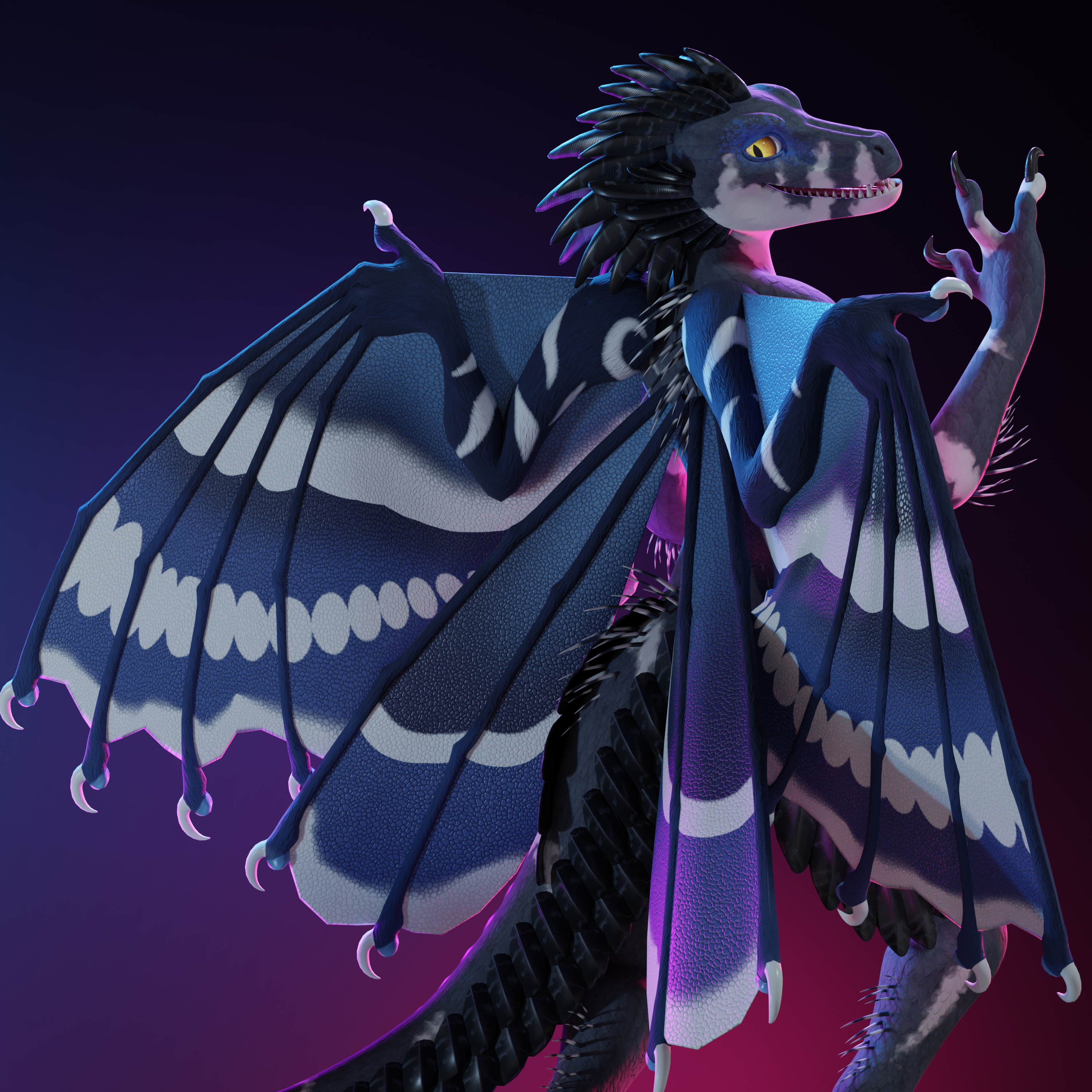 Draconic Moth Wings