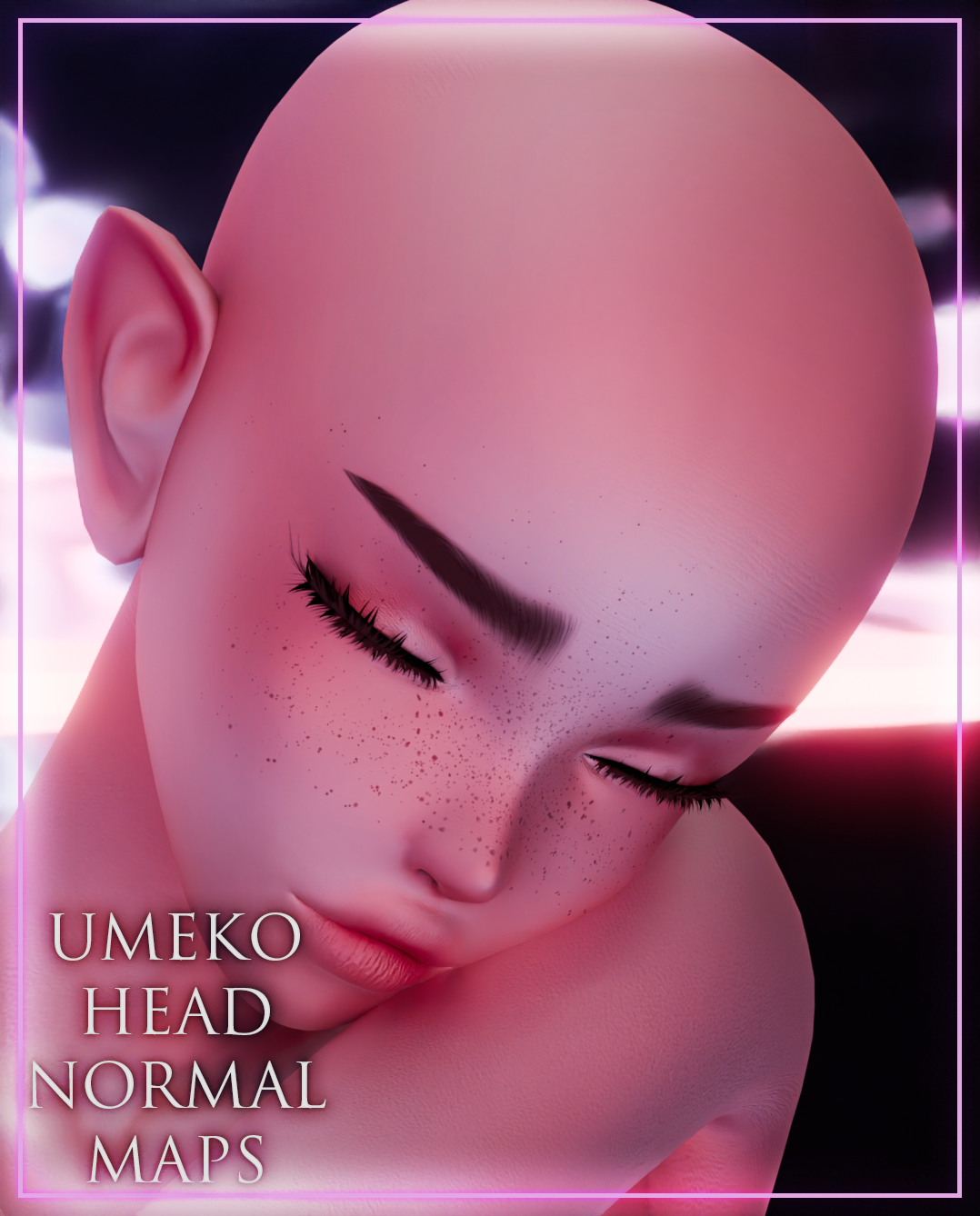 Umeko Head Normal Map
