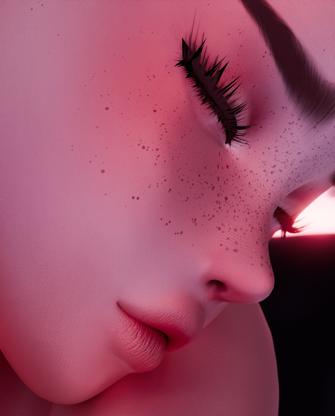 Umeko Head Normal Map