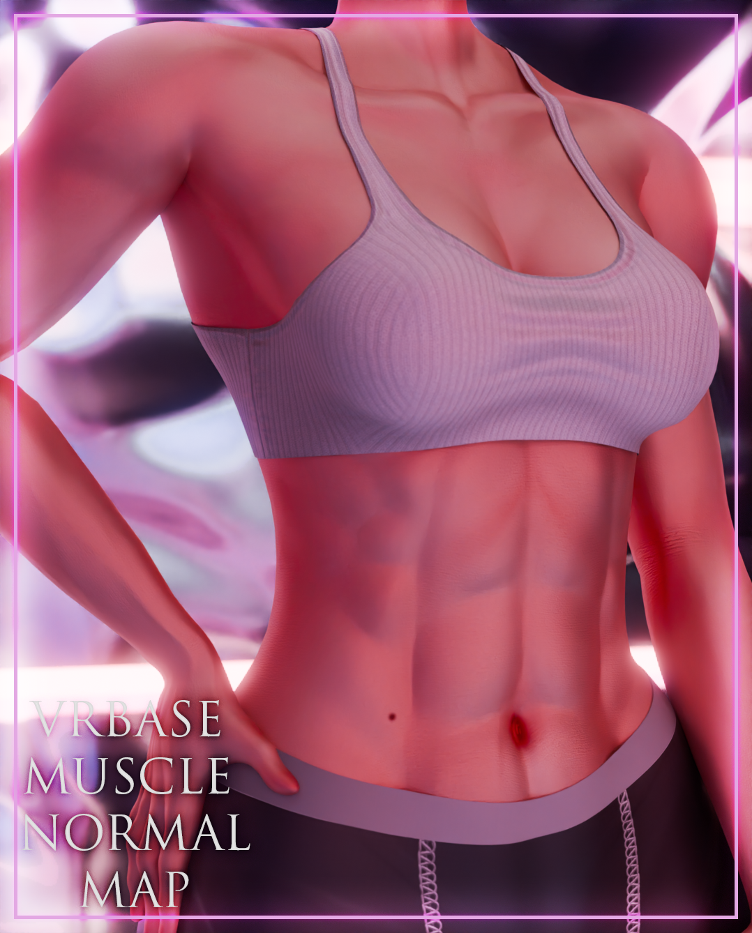 VRBase Muscle Normal Map