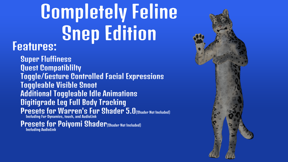 Completely Feline - Snow Leopard Edition