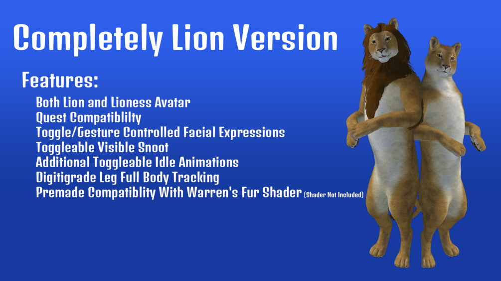 Completely Feline - Lion Edition